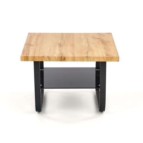 Natūralaus ąžuolo ir juodos spalvos derinys – elegantiška spintelė