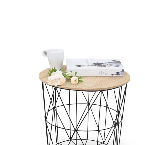 Stilingi stalai O42/41 cm – MDF, fanera ir plieno derinys