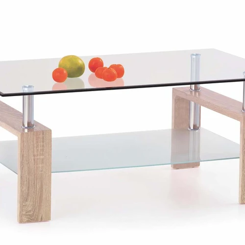 Ergonominė balta spinta 110x60x55 cm stiklo ir MDF medžiaga