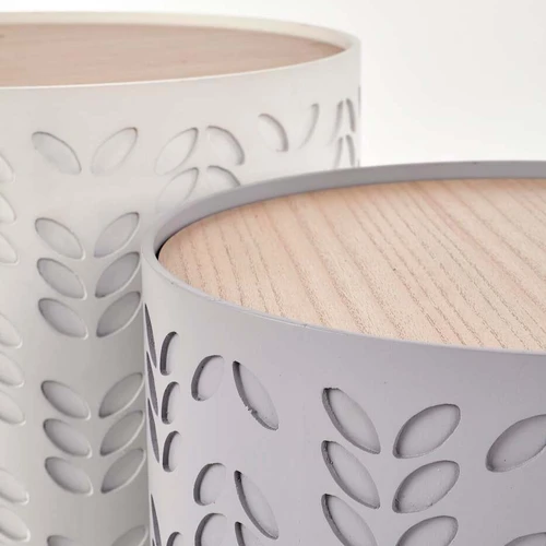 Minimalistiniai MDF stalai matinėmis spalvomis