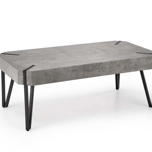 Kompaktiška spinta juodos ir betono spalvos