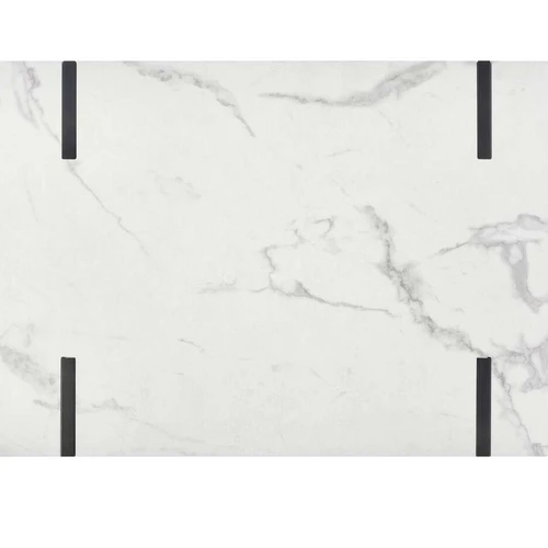 Laminuotas MDF stalas su miltelinio plieno apvadais