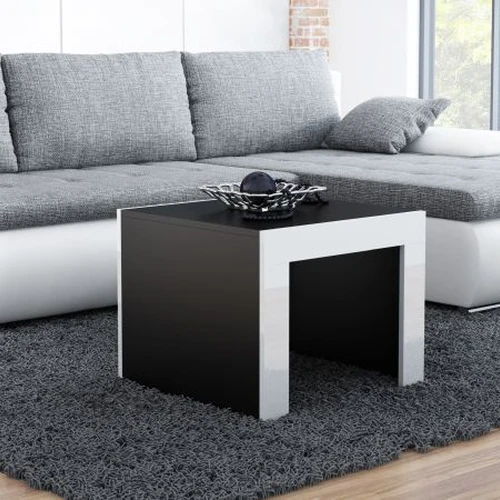 Laminuotas kavos staliukas su šonine juosta